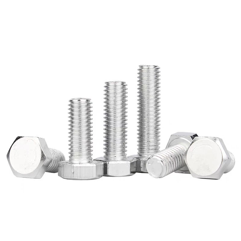 Aluminum Alloy 606 Stainless Steel Left Hand Thread Metric Fastener Screw Nut and Hex Head Bolt