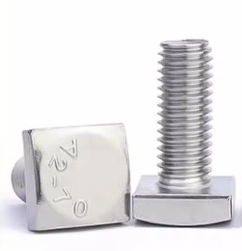 High Quality GB/T 8 All Size Square Head Bolts Multiple Sizes Low Price Stainless Steel