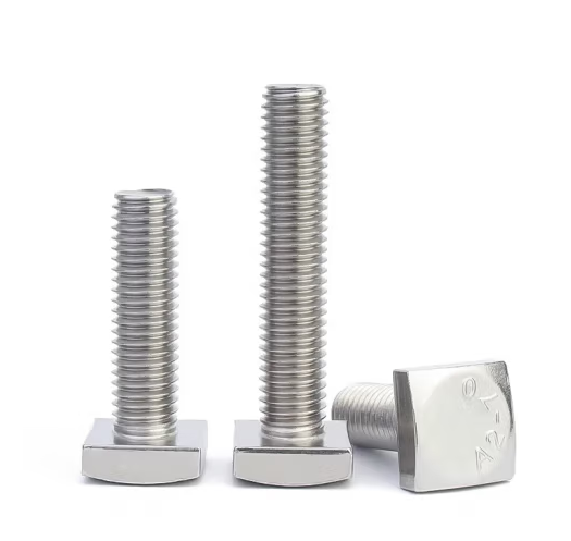 High Quality GB/T 8 All Size Square Head Bolts Multiple Sizes Low Price Stainless Steel