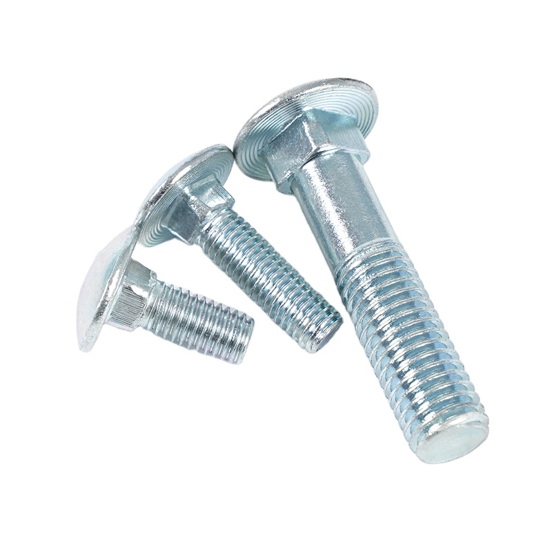 Mushroom Head Bolt DIN 603 Steel Zinc Plated Finish Carriage Bolt