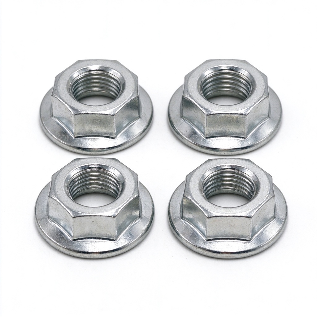 GB6177 M6 Class 8 Right Hand 10mm Thread Length Zinc Plated Galvanized Polished Finish Fully Threaded Hex