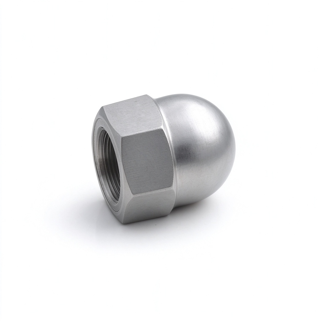 GB /T 923 Stainless Steel Hex Connecting Domed Acorn Nut Hexagon Acorn Nut Acorn Nuts with Fine Pitch