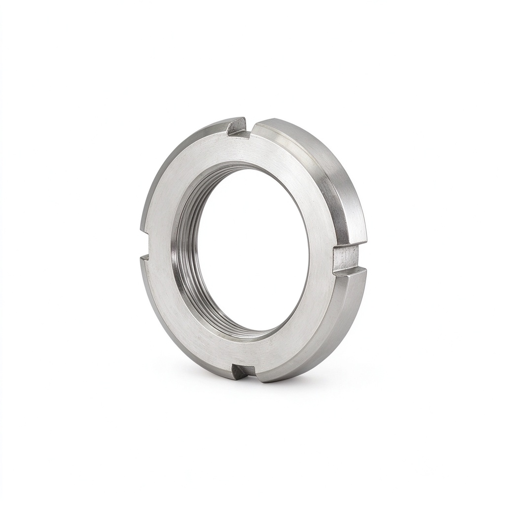 China Manufacturer's DIN 1804 Stainless Steel 304 Groove LockNut Slotted Round Spanner Lock Nuts