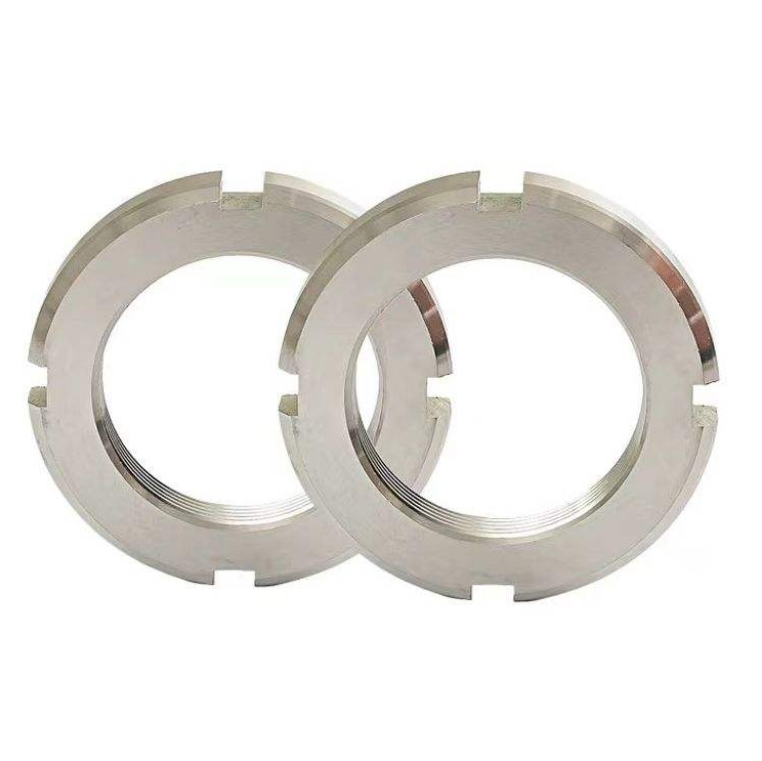 China Manufacturer's DIN 1804 Stainless Steel 304 Groove LockNut Slotted Round Spanner Lock Nuts