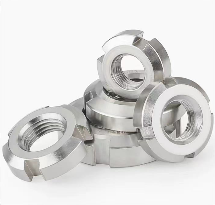 China Manufacturer's DIN 1804 Stainless Steel 304 Groove LockNut Slotted Round Spanner Lock Nuts
