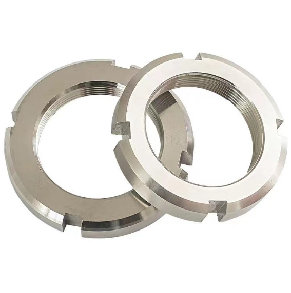 China Manufacturer's DIN 1804 Stainless Steel 304 Groove LockNut Slotted Round Spanner Lock Nuts