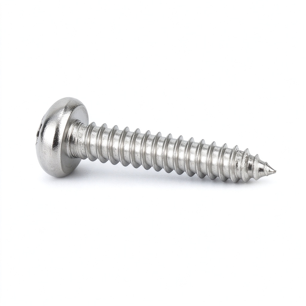 GB/T 845 Class 6 Stainless Steel Fine Thread Cross Recessed Pan Head Self Tapping Machine Screws M5/M8/M10