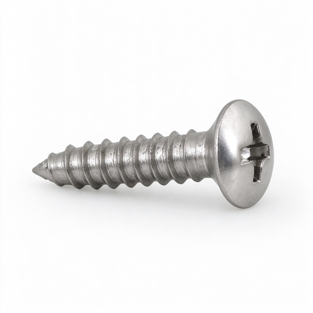 Factory Direct GB/T 847 Cross Recessed Raised Countersunk Head Tapping Screw 304 Stainless Steel for Partition Wall Industry