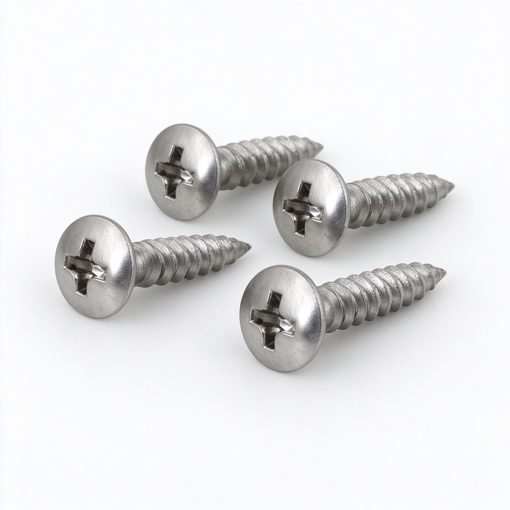 Factory Direct GB/T 847 Cross Recessed Raised Countersunk Head Tapping Screw 304 Stainless Steel for Partition Wall Industry