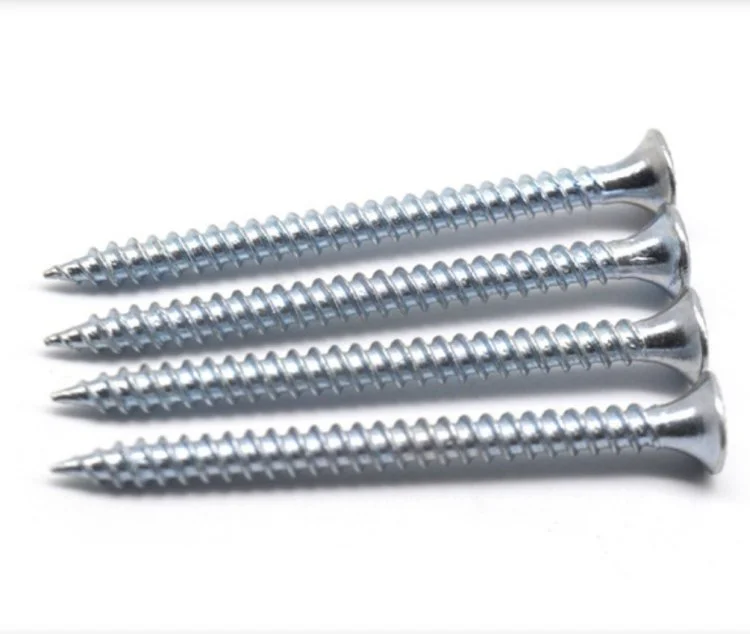 China Factory Direct Carbon Steel Galvanized Cross Countersunk Screws High Quality Screws for Various Applications