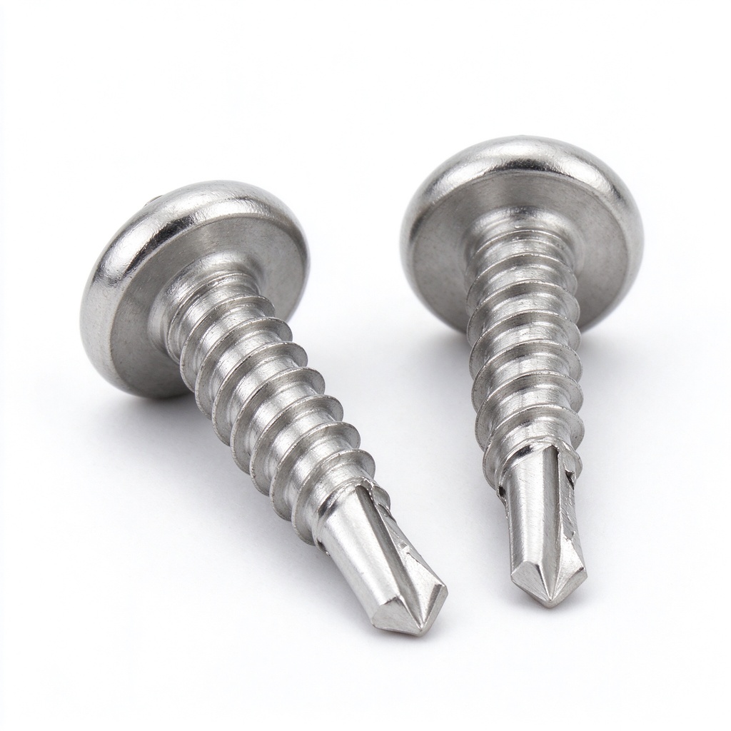 DIN7504 GB15856.1 ISO15481 Stainless Steel 304 Furniture Phillips Drive Cross Recessed Phillips Pan Head Self Drilling Screws