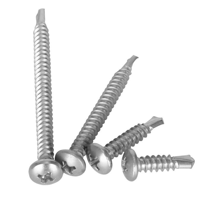 DIN7504 GB15856.1 ISO15481 Stainless Steel 304 Furniture Phillips Drive Cross Recessed Phillips Pan Head Self Drilling Screws