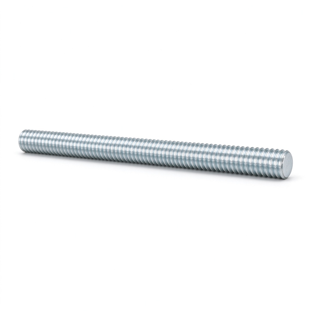 Carbon Steel Zinc Plated Threaded Rods Threaded Bars GB/T 15389 Grade 4.8 M3 M4 M5 M6 M8 M10 M12 M16 M20 M24 M30 M36 1m 2m 3m