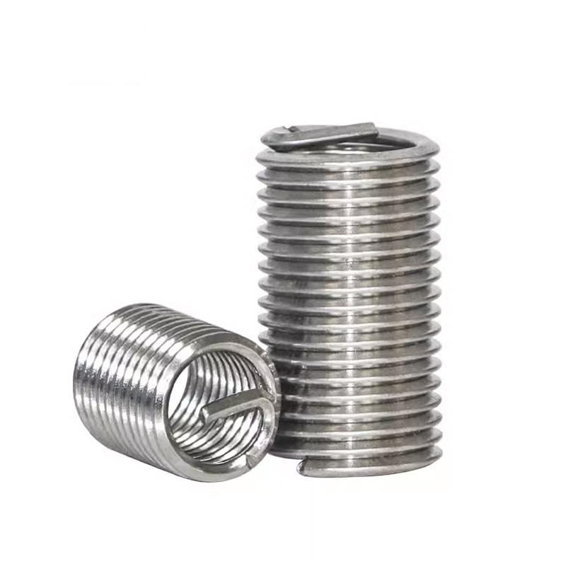 UNC UNF Inch 304 Stainless Steel Wire Thread Insert, 1D-3D Helicoil Type Screw Thread Repair Insert for Aerospace & Machinery