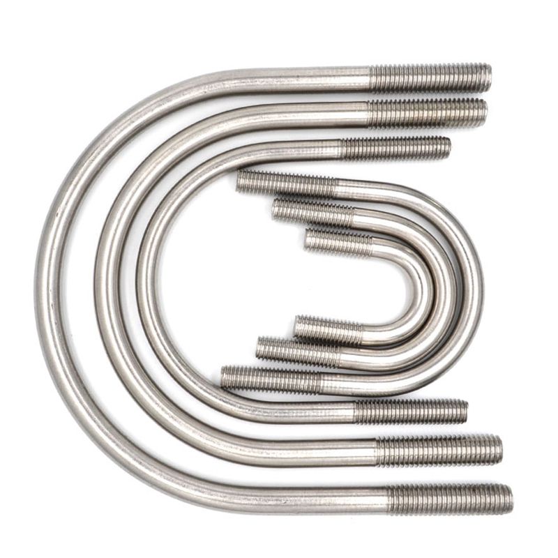 Reliable Quality A2-70 A4-80 Class2 CLass5 Stainless Steel Metal DIN3570 U Bolt
