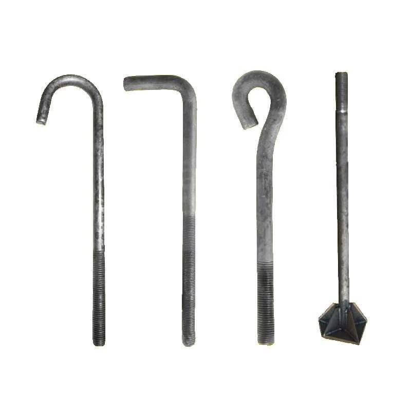 GB799 Foundation Bolts 7/J/L Type/ Eyelet Bolts Q235 Support Custom Anchor Bolt
