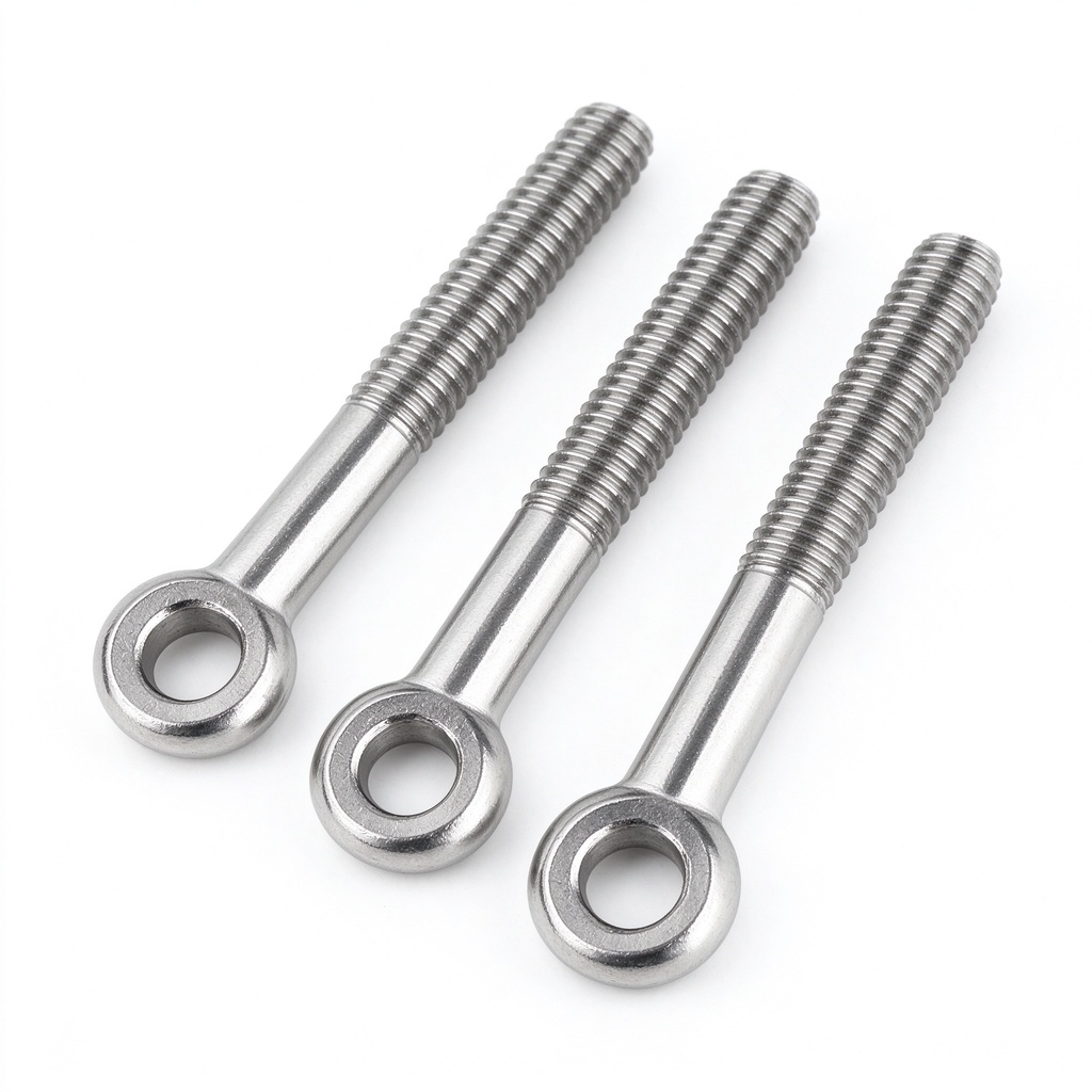 Stainless Steel 304 316 Eye Bolt GB798 Swing Bolt Metric Thread M6-M24 High Strength Lifting Eye Bolt for Construction Fastener