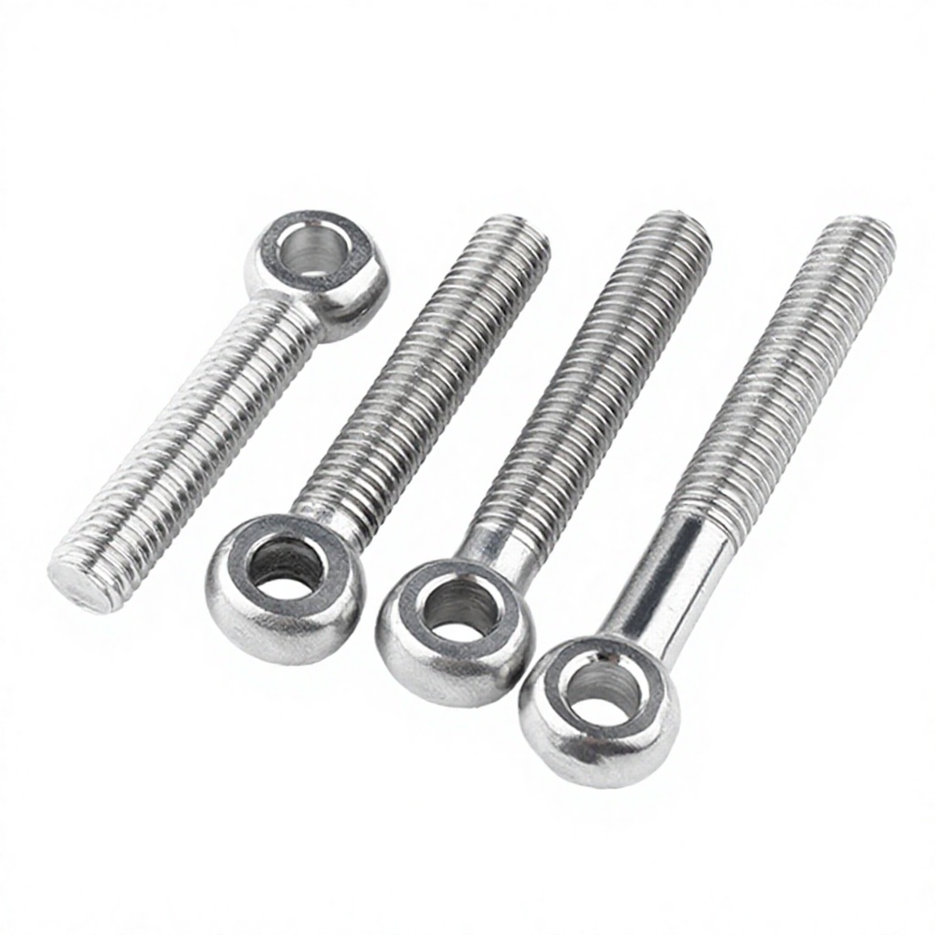 Stainless Steel 304 316 Eye Bolt GB798 Swing Bolt Metric Thread M6-M24 High Strength Lifting Eye Bolt for Construction Fastener