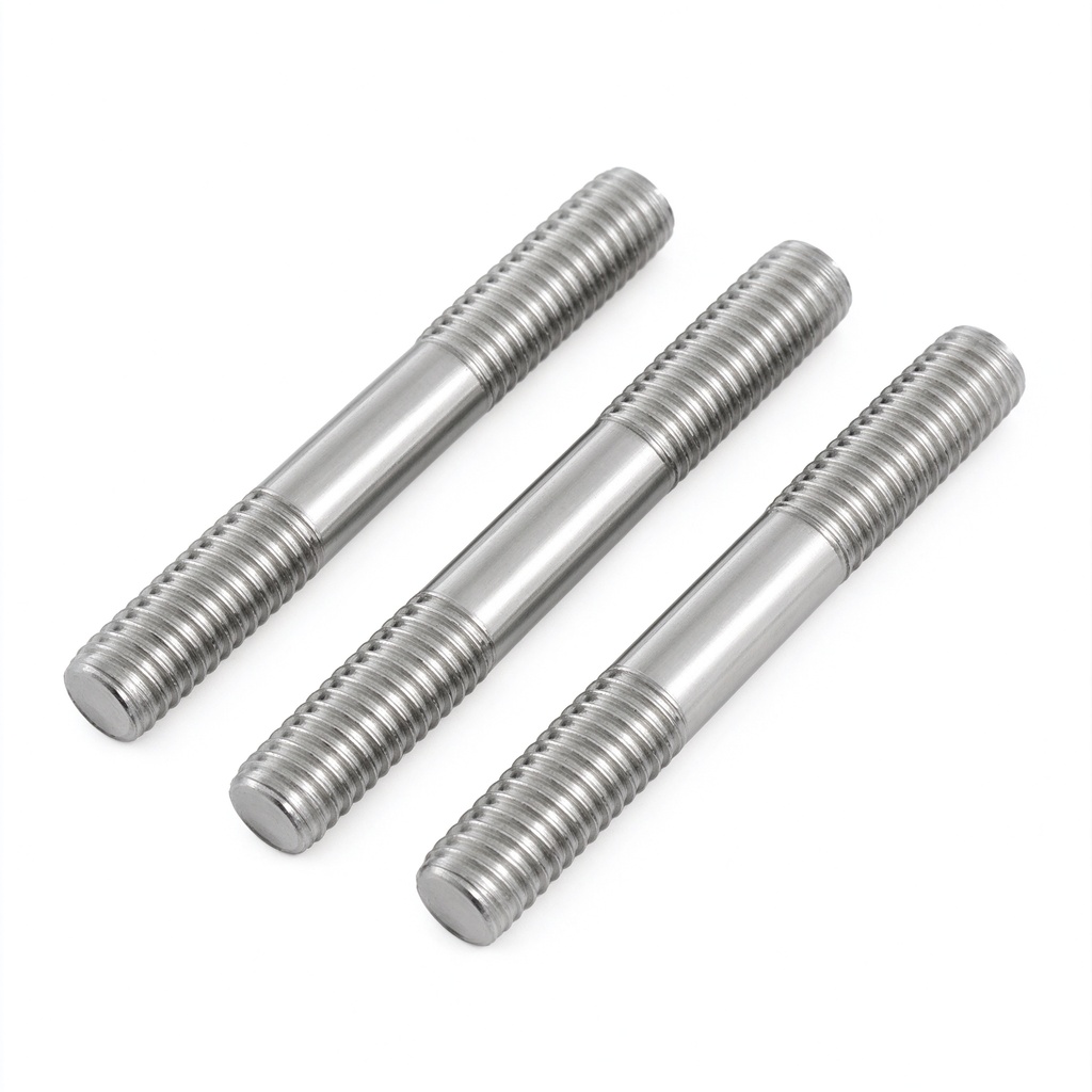 Stainless Steel 304/316 Double End Stud Machine Bolts and Nuts M10 Right Hand Thread GB897